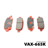 2004 - 2006 NISSAN X-TRAIL GEN 1 BRAKE PAD - NUVO-PRO - VAX-654WK