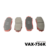 2016 - 2023 MITSUBISHI MONTERO / SPORT BRAKE PAD - NUVO-PRO - VAX-736K