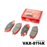 1994 - 2004  HYUNDAI ACCENT BRAKE PAD - NUVO-PRO - VAX-8114K