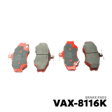 1995 - 1999 HYUNDAI H-100 BRAKE PAD - NUVO-PRO - VAX-8116K