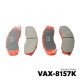 1999 - 2004 KIA PREGIO BRAKE PAD - NUVO-PRO - VAX-8157K