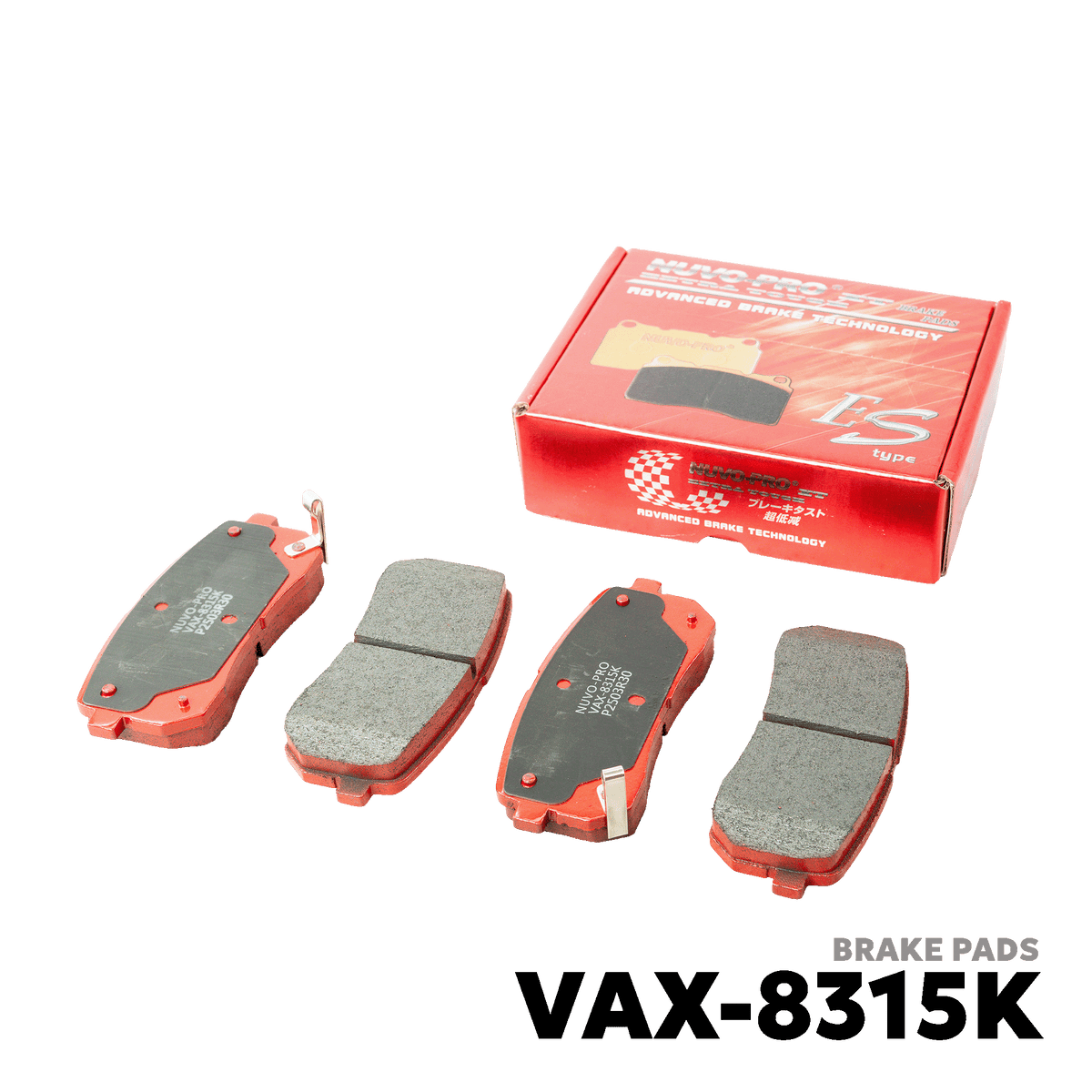 2004 - 2006 KIA CARNIVAL II CRDi BRAKE PAD - NUVO-PRO - VAX-8315K
