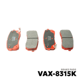 2004 - 2006 KIA CARNIVAL II CRDi BRAKE PAD - NUVO-PRO - VAX-8315K
