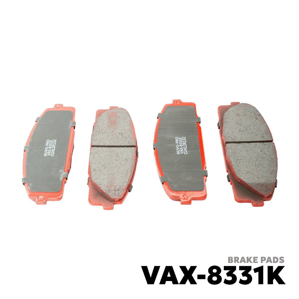 2005 - 2018 TOYOTA HIACE BRAKE PAD - NUVO-PRO - VAX-8331K