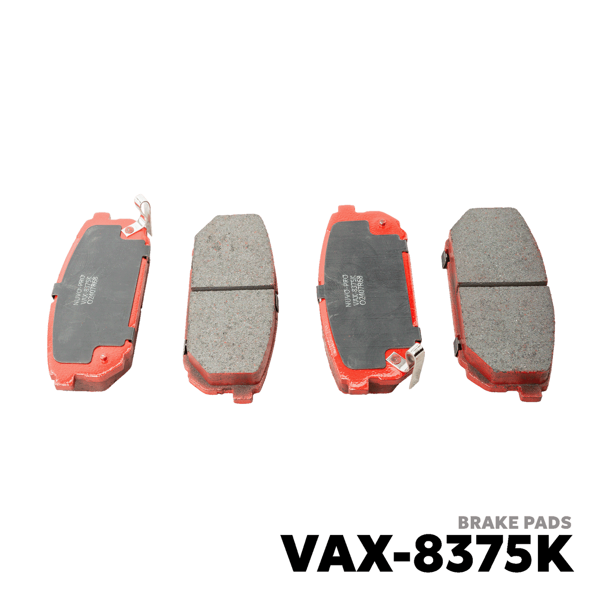 2003 - 2009 KIA SORENTO BRAKE PAD - NUVO-PRO - VAX-8375K