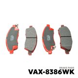 2012 - 2021 NISSAN ALMERA N17 BRAKE PAD - NUVO-PRO - VAX-8386WK