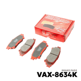 2018 - 2024 TOYOTA FORTUNER GEN 2 BRAKE PAD - NUVO-PRO - VAX-8634K