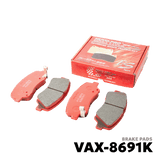 2011 - 2021 HYUNDAI ACCENT BRAKE PAD - NUVO-PRO - VAX-8691K