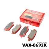2011 - 2021 HYUNDAI ACCENT BRAKE PAD - NUVO-PRO - VAX-8692K