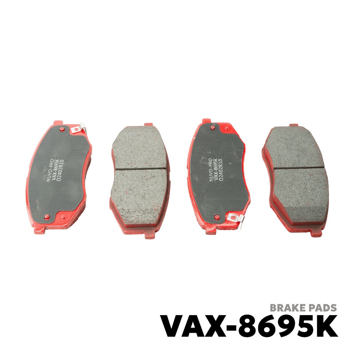 2009 - 2015 HYUNDAI TUCSON 4WD BRAKE PAD - NUVO-PRO - VAX-8695K