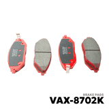 2010 - 2016 CHEVROLET SPARK BRAKE PAD - NUVO-PRO - VAX-8702K