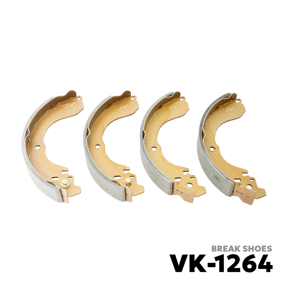 2006 - 2017 NISSAN GRAND LIVINA BRAKE SHOE - NUVO-PRO - VK-1264