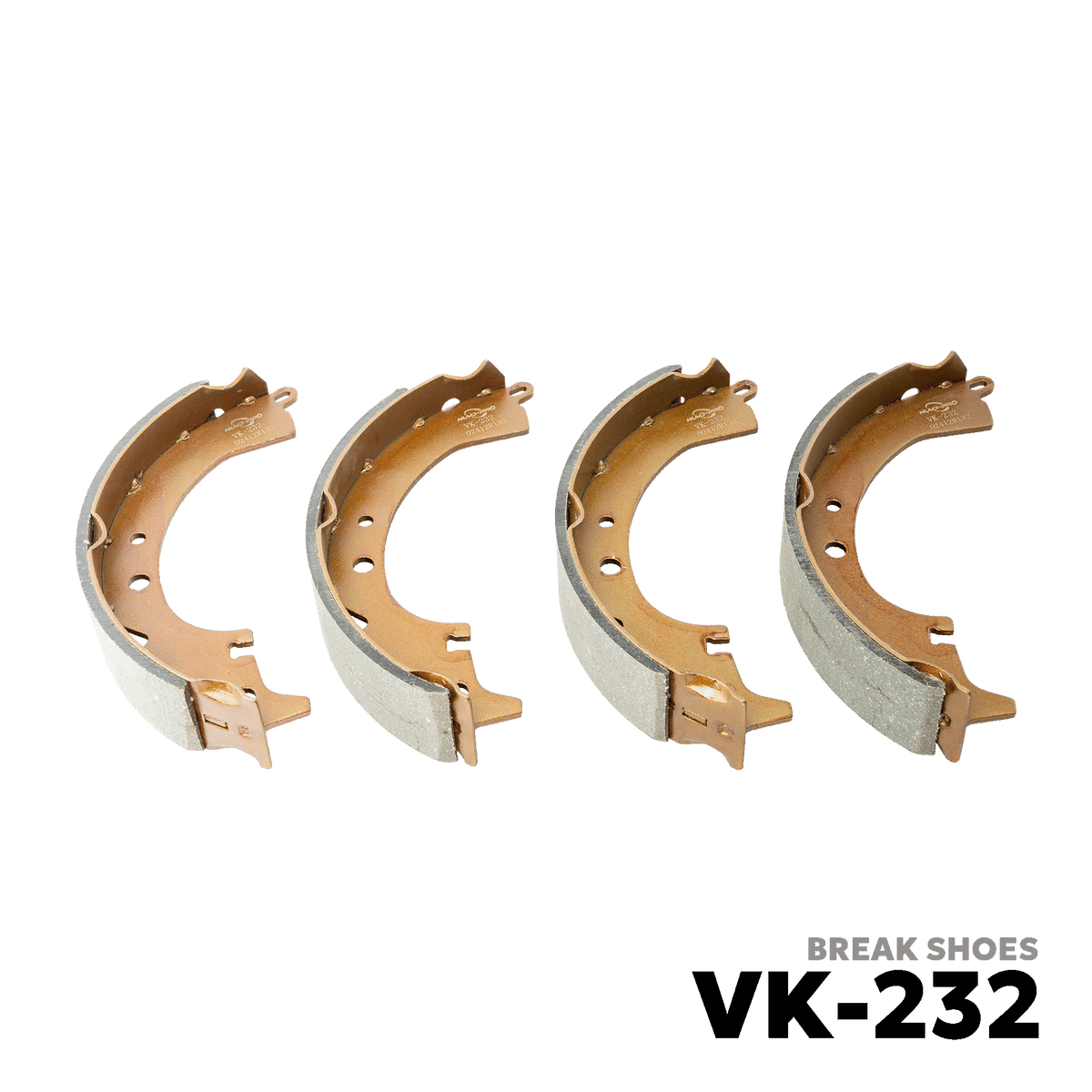 1990 - 1997 TOYOTA TAMARAW FX BRAKE SHOE - NUVO-PRO - VK-232