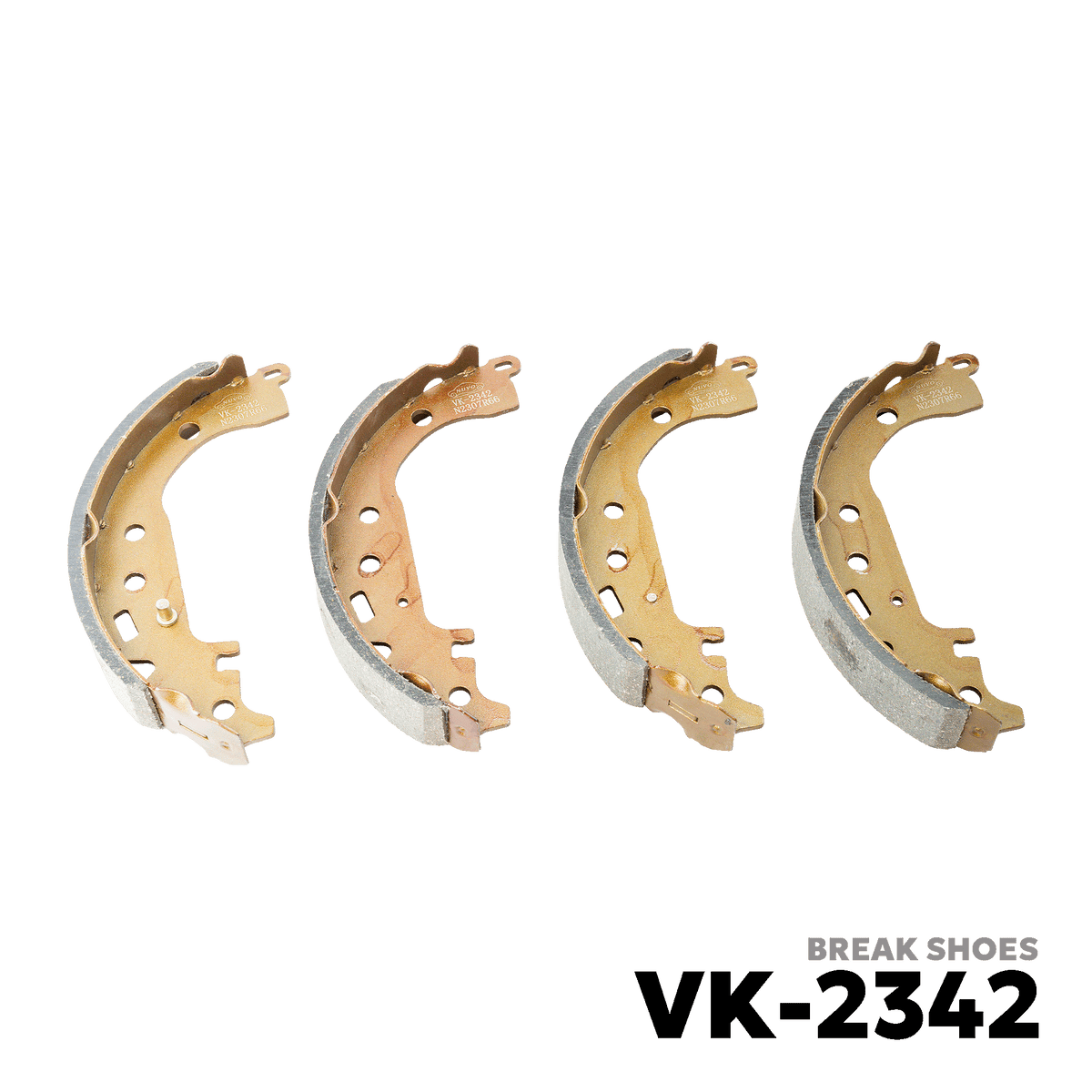 1999 - 2000 TOYOTA COROLLA ALTIS BRAKE SHOE - NUVO-PRO - VK-2342