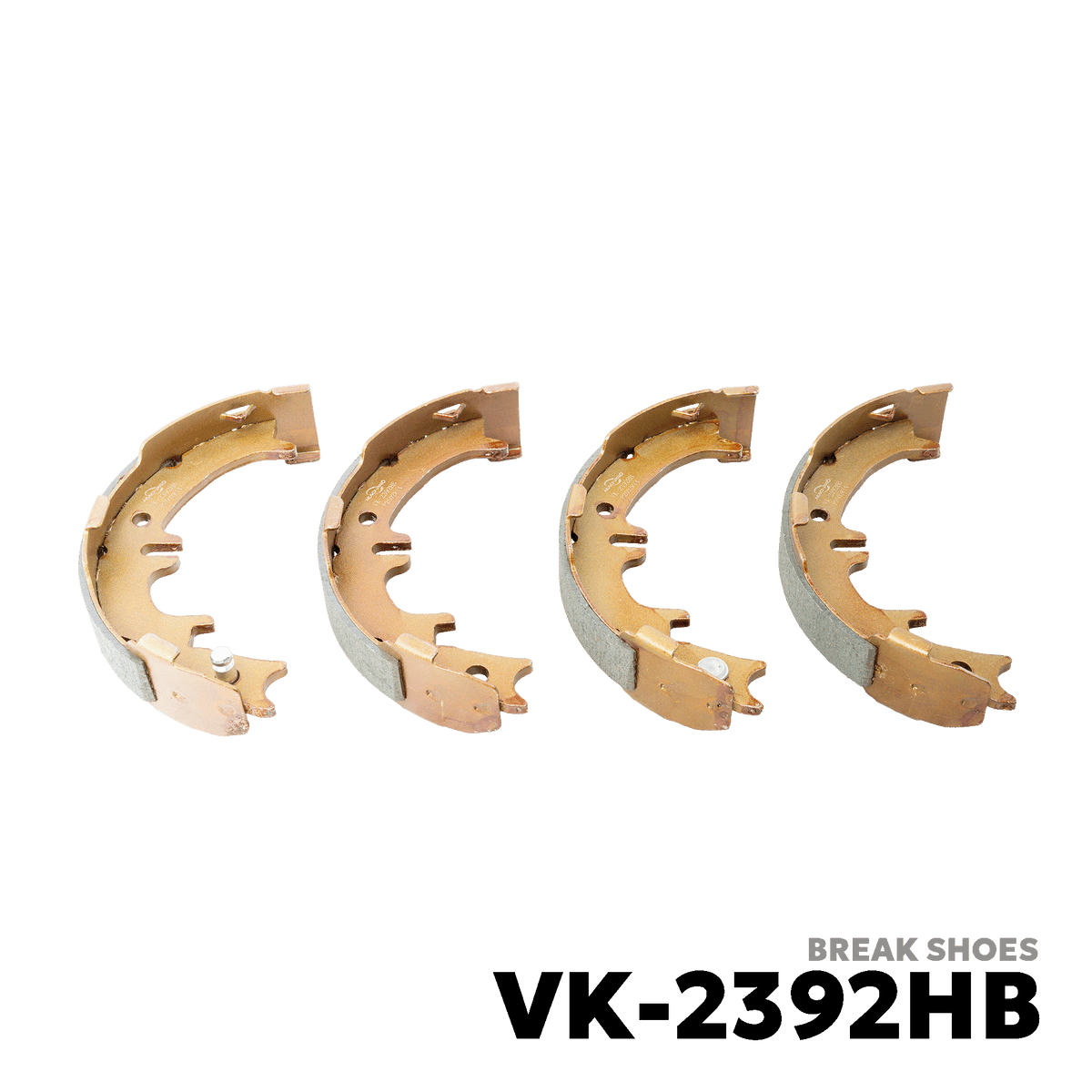 1990 - 1998 TOYOTA RAV4 BRAKE SHOE - NUVO-PRO - VK-2392HB