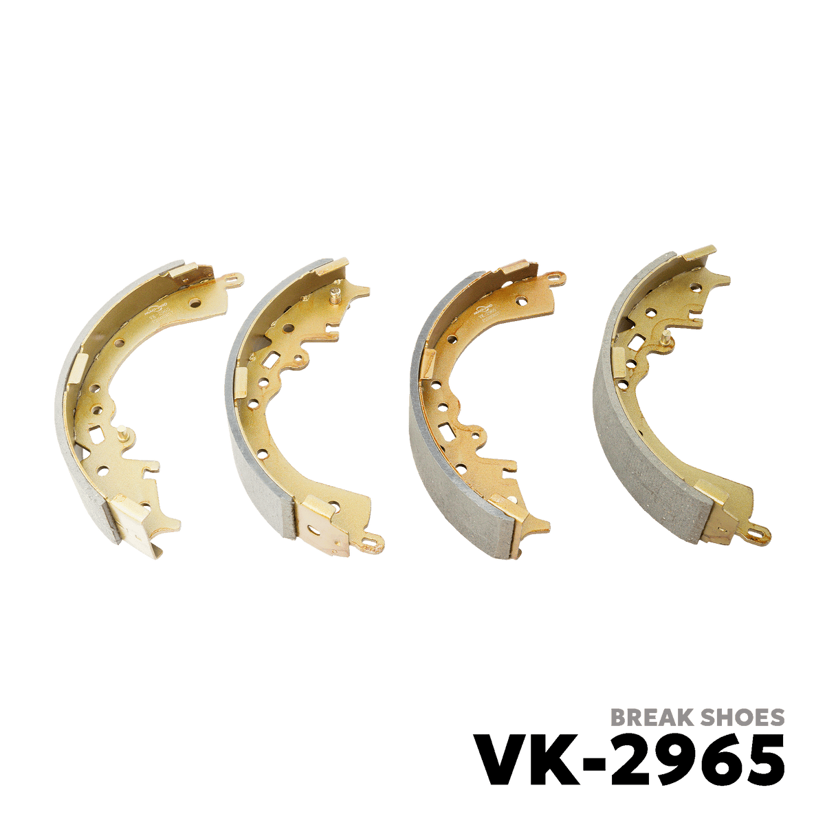 2016 - 2022 TOYOTA INNOVA BRAKE SHOE - NUVO-PRO - VK-2965