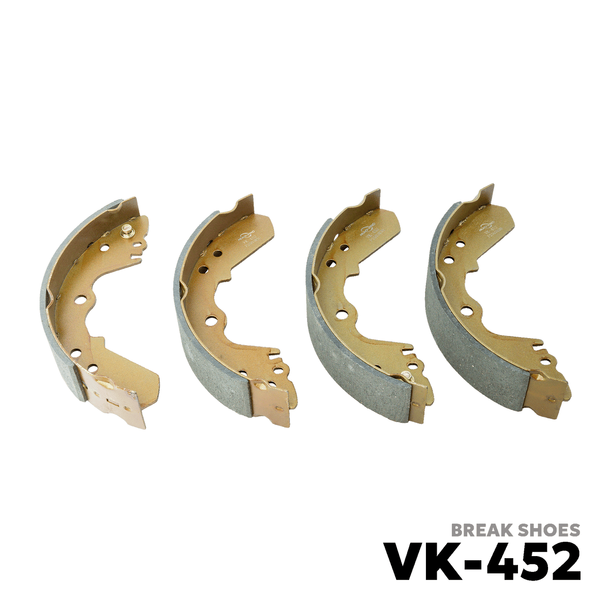2009 - PRESENT ISUZU D-MAX 4X2 BRAKE SHOE - NUVO-PRO - VK-470