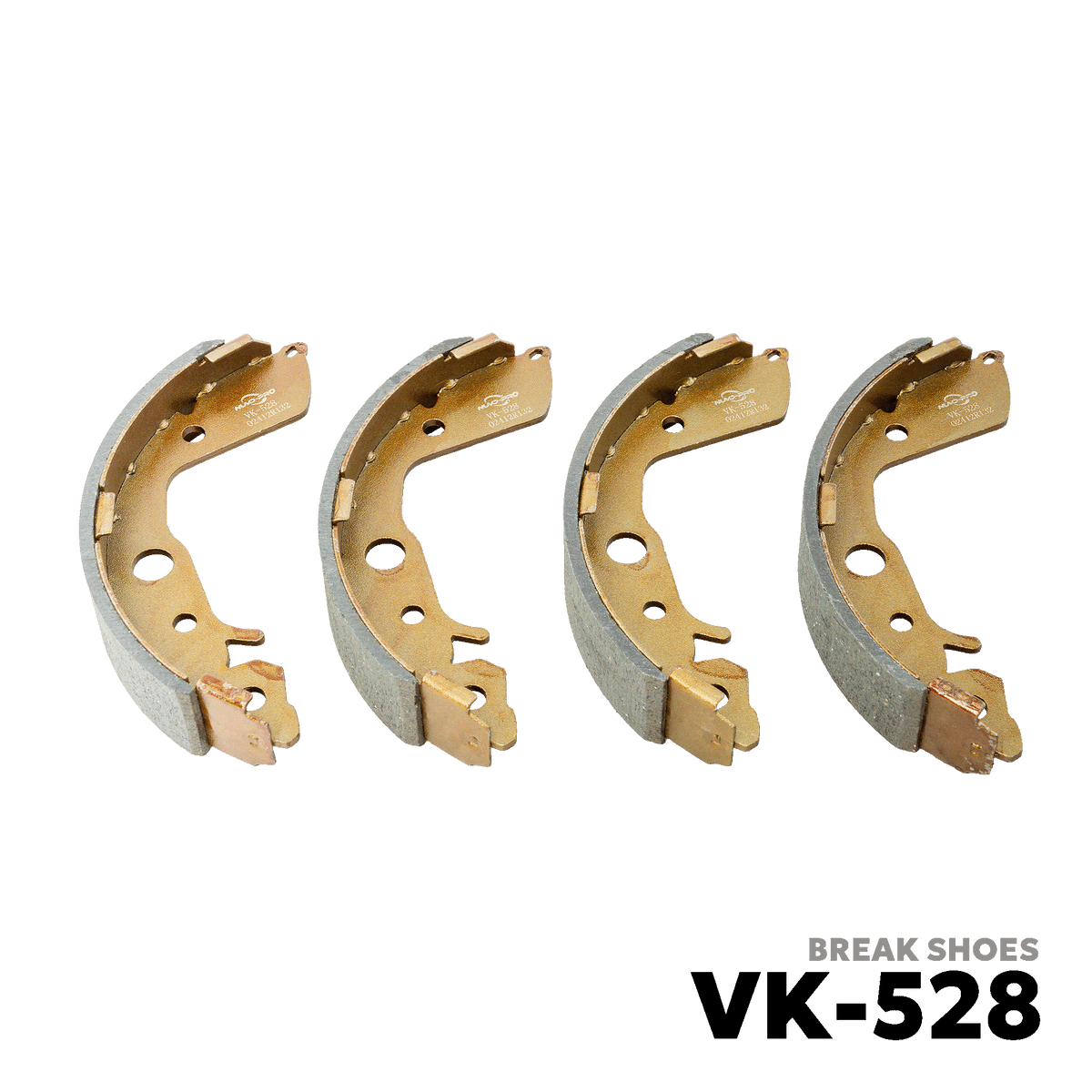 2003 - 2008 HONDA CITY BRAKE SHOE - NUVO-PRO - VK-528