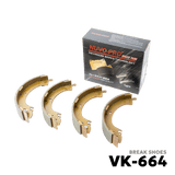 1986 - 2002 MITSUBISHI L300 GAS / DSL BRAKE SHOE - NUVO-PRO - VK-664
