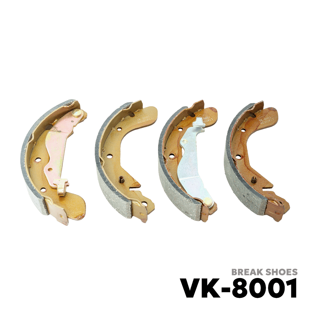 2002 - 2011 CHEVROLET AVEO T200 / T250 BRAKE SHOE - NUVO-PRO - VK-8001