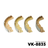 2007 - 2014 NISSAN FRONTIER NAVARA BRAKE SHOE - NUVO-PRO - VK-8835