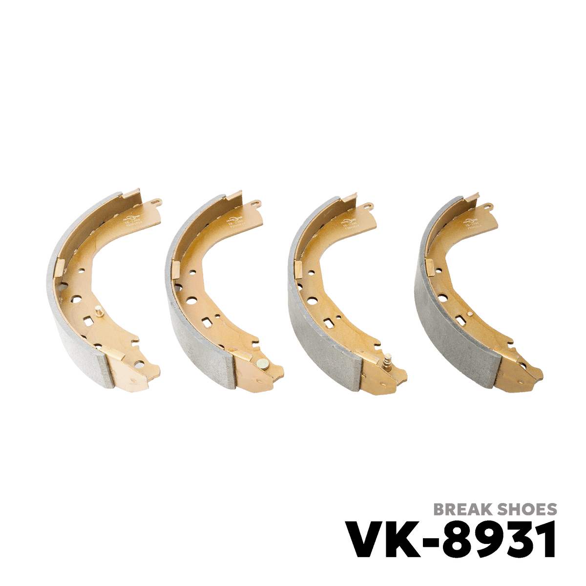 2019 - PRESENT TOYOTA HIACE COMMUTER DELUXE BRAKE SHOE - NUVO-PRO - VK-8931