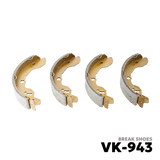 ALL YEARS SUZUKI MULTICAB / SUPER CARRY F6A BRAKE SHOE - NUVO-PRO - VK-943