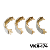 1986 - 1996 NISSAN TERRANO BRAKE SHOE - NUVO-PRO - VKX-174