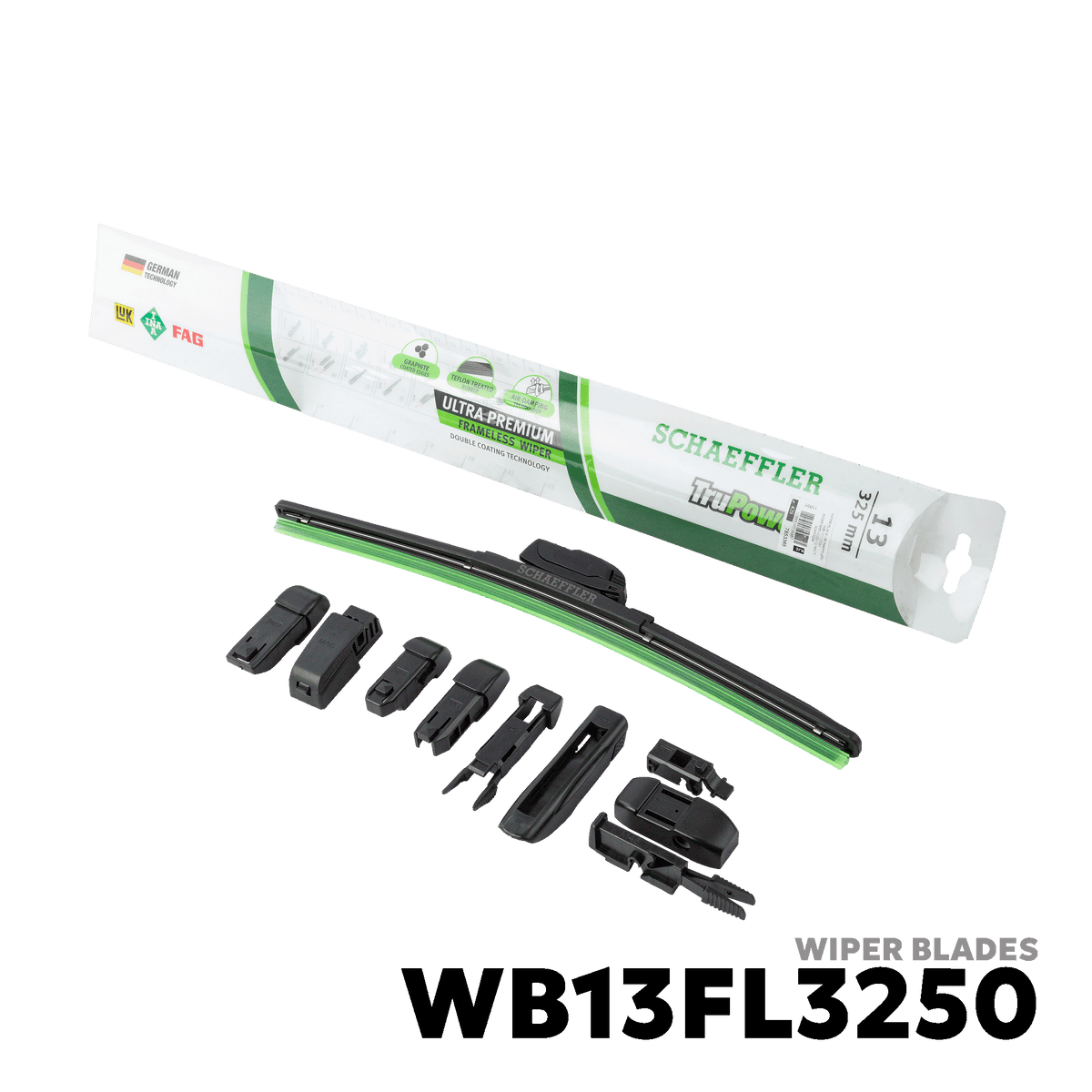 1988 - 1997 TOYOTA HILUX (PASSENGER SIDE) WIPER BLADES - SCHAEFFLER WB13FL3250