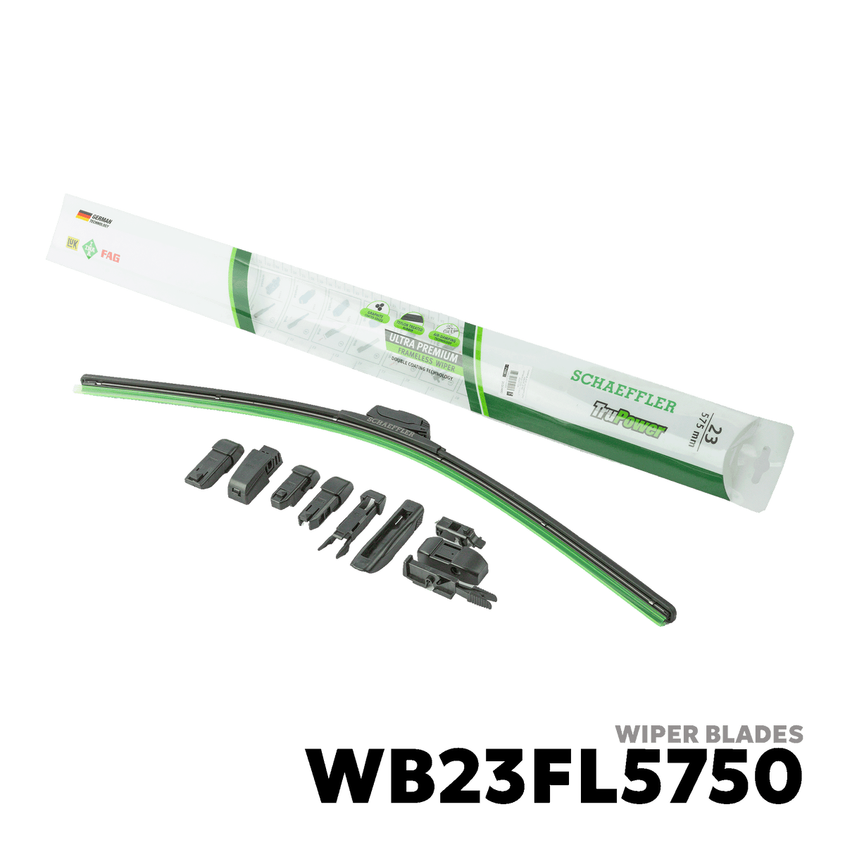 2016 - PRESENT TOYOTA INNOVA (DRIVER SIDE) WIPER BLADES - SCHAEFFLER WB23FL5750