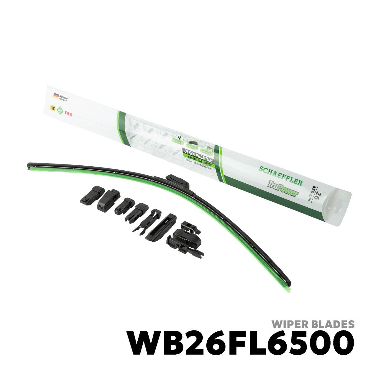 2016 - PRESENT TOYOTA INNOVA (DRIVER SIDE) WIPER BLADES - SCHAEFFLER WB26FL6500