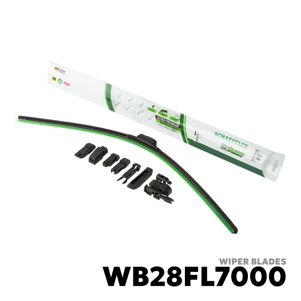 2023 - PRESENT TOYOTA INNOVA (DRIVER SIDE) WIPER BLADES - SCHAEFFLER WB28FL7000