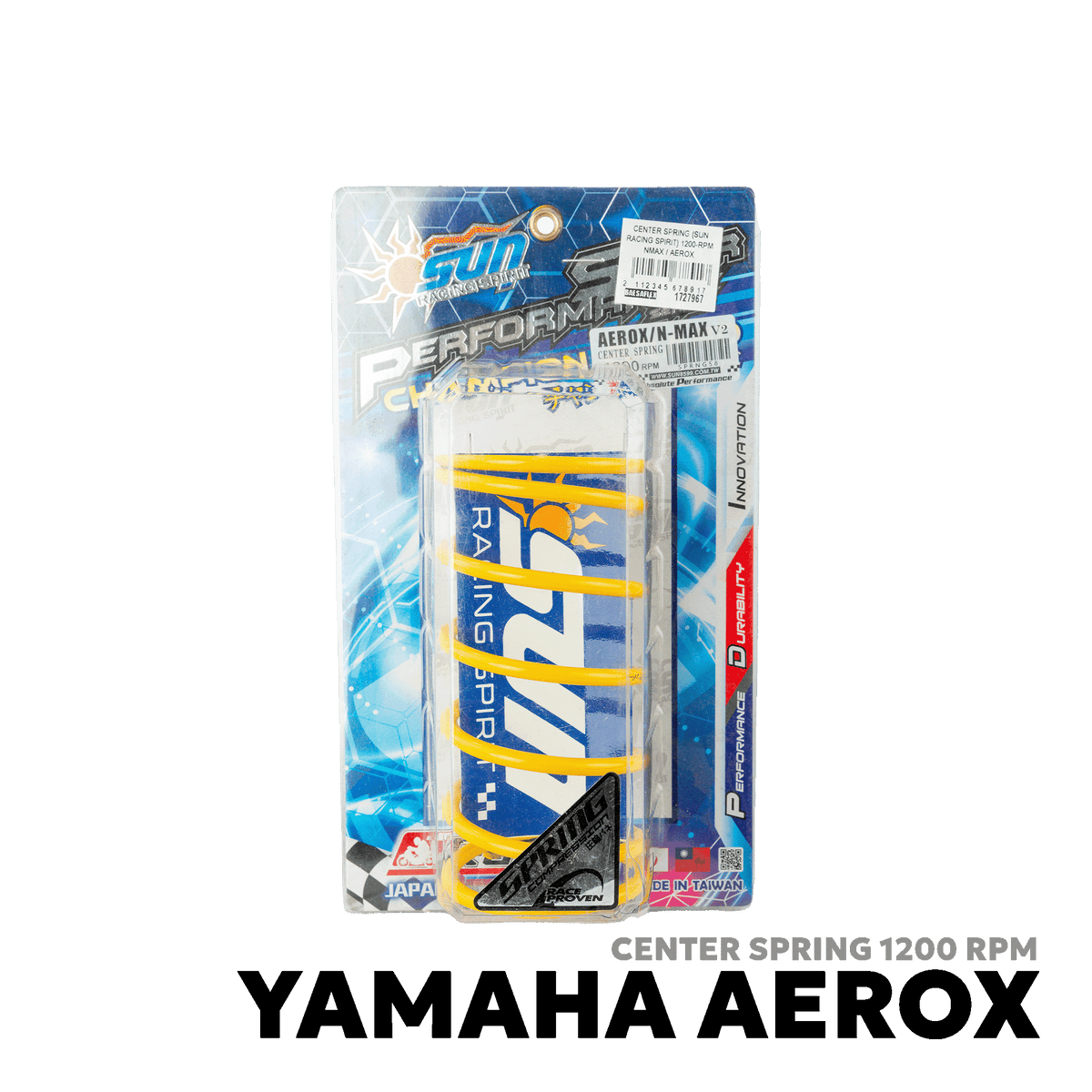 2017 - 2026 YAMAHA AEROX 155 V1 / V2 / Y-CONNECT CENTER SPRING 1200 - SUN RACING SPIRIT - YAMAHA AEROX