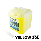 2000 - PRESENT HYBRID OAT LINES VEHICLES COOLANT - ROTELOS HEADY DUTY COOLANT YELLOW 20 LITER