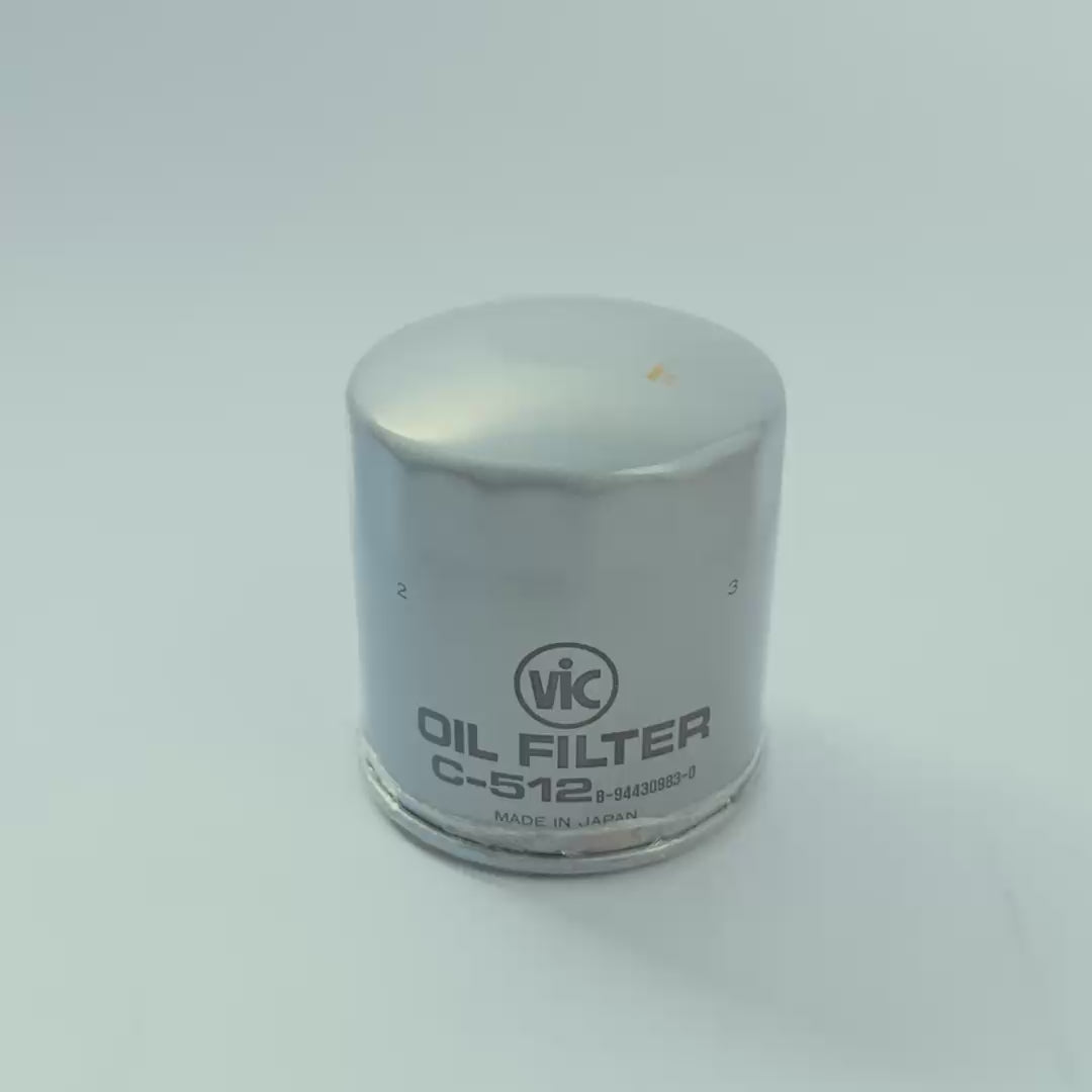 1990 - 2001 ISUZU HI-LANDER 2.5 4JA1 DSL OIL FILTER - VIC C-512