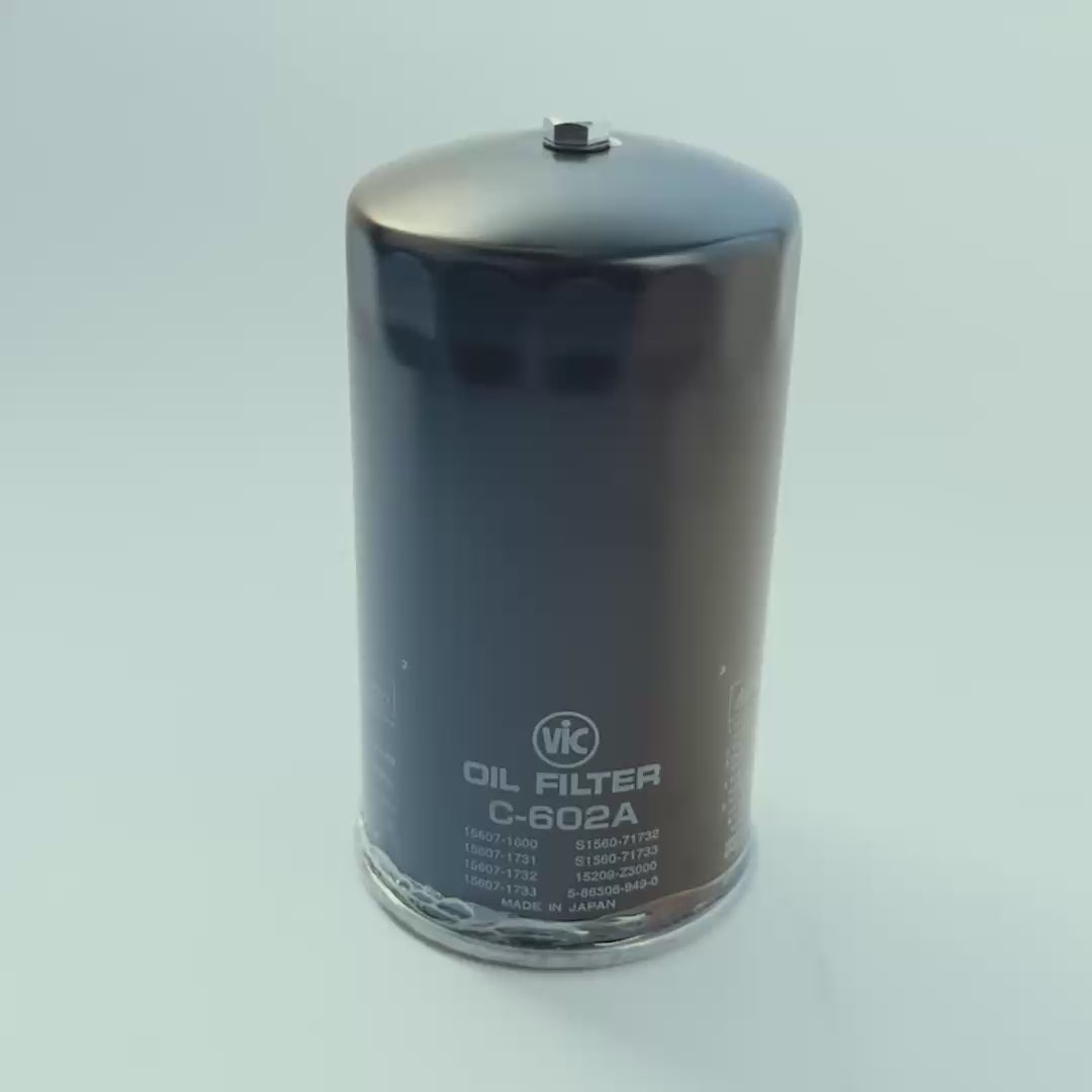 1989 - 1995 HINO RANGER / MEDIUM DUTY TRUCKS OIL FILTER - VIC C-602A