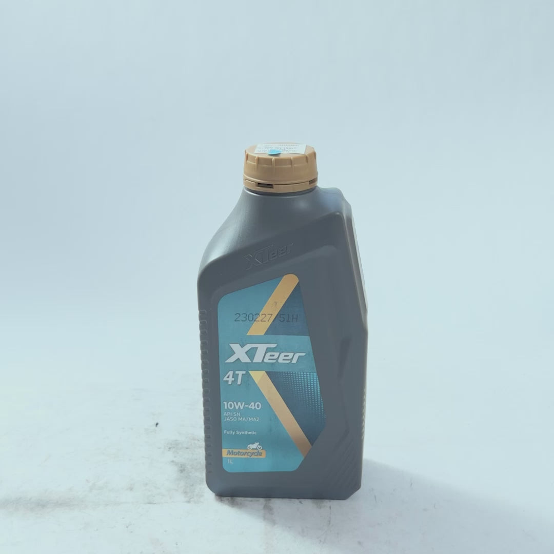 2015 - 2026 YAMAHA SNIPER 150 / 155 JASO MA/MA2 ENGINE OIL - XTEER 4T 10W-40 1L