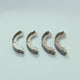 2012 - 2024 MITSUBISHI MIRAGE G4 BRAKE SHOE - BENDIX DS1267 / BS5002