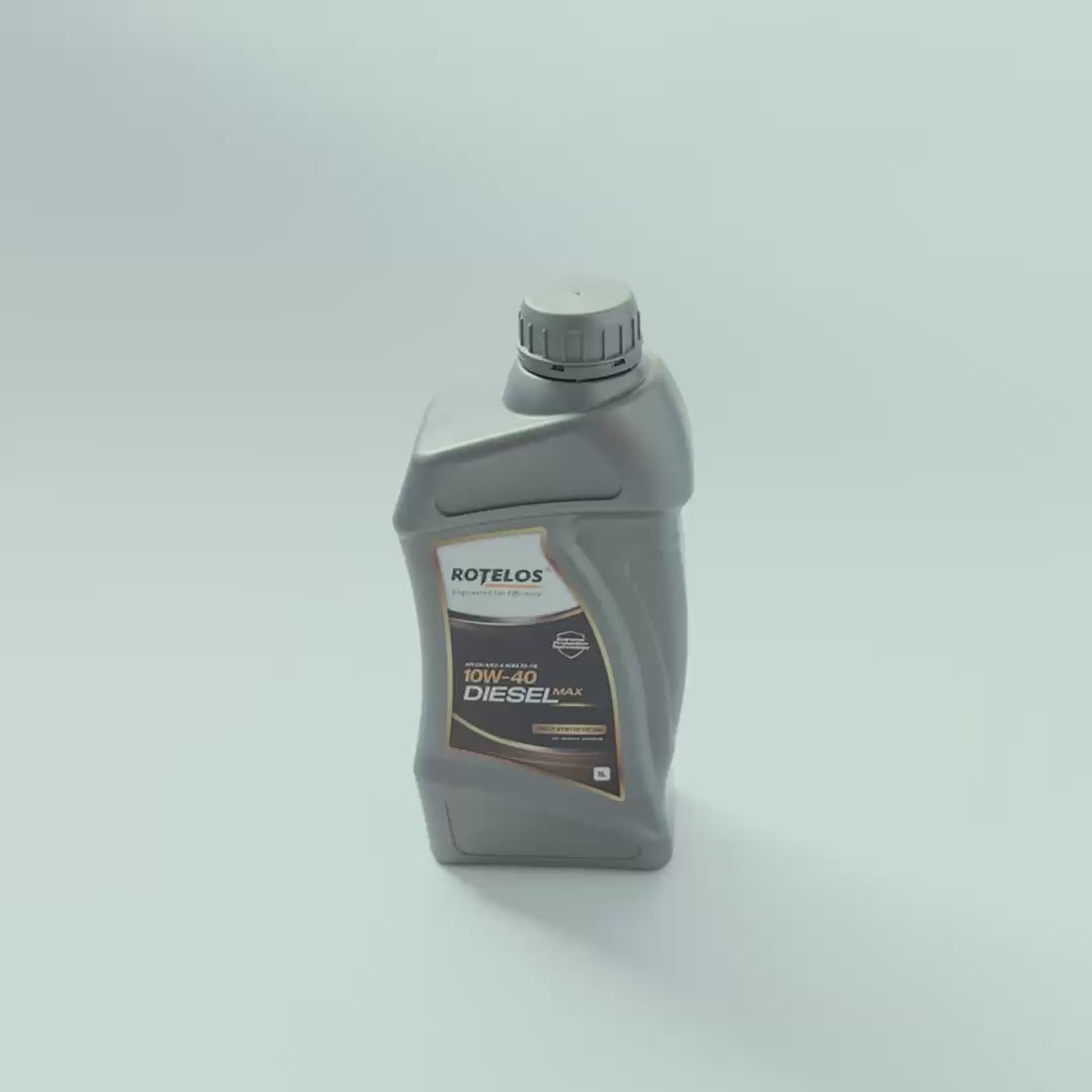 2005 - 2015 TOYOTA FORTUNER / HILUX / INNOVA / HIACE 1KD-FTV / 2KD-FTV ENGINE OIL - ROTELOS 10W-40 DIESEL MAX 1 LITER